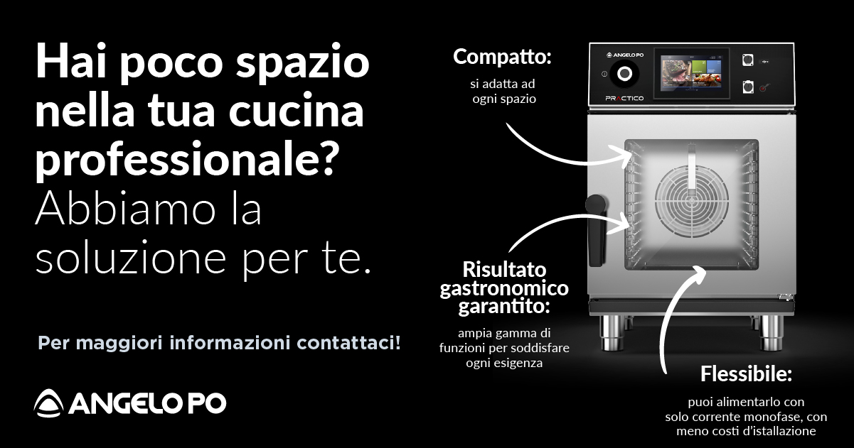 Il forno combinato multifunzione che rivoluziona la tua cucina in meno di 52 cm